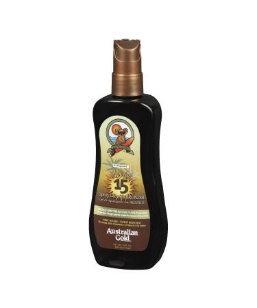 Australian Gold Exotic Blend SPF 15 Instant Bronzer Sunscreen Spray Gel - 8 fl oz - Buy Online on GoSupps.com