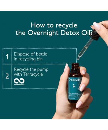 Caudalie Vinoclean Overnight Detox Oil - 30 mL - Buy Online on GoSupps.com