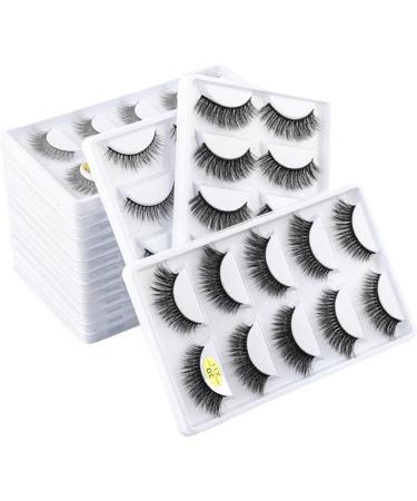 UAMOU Mink Eyelashes 10/50/100 Boxes Wispy 3D Mink Lashes Makeup Natural Long Volume False Eyelashes Bulk Faux Cils Custom Cheerfully (Color : 5 Pairs X06CS Size : 10 Boxes) - Buy Online on GoSupps.com