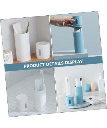 Minkissy Travel Toothbrush & Toothpaste Holder Set | 2-Piece Storage Box for On-the-Go Oral Care - Ideal for International Shipping - Buy Online on GoSupps.com