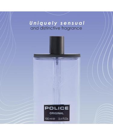 POLICE Original - Fragrance For Men - Fougere Scent - Opens With Notes Of Bergamot Blood Orange And Apple Blossom - Lavender Rosemary And Clary Sage Middle - Tonka Bean Base - 3.4 Oz EDT Spray 3.4 Fl Oz (Pack of 1) - Buy Online on GoSupps.com
