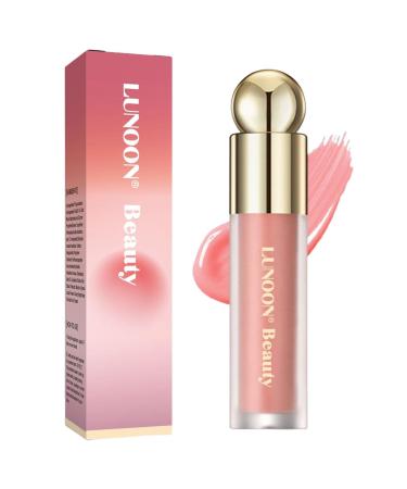 Liquid Stick | Multi-Stick Buildable Stick - Creamy Lightweight Blam for Cheeks Eyes and Lips Adds Color Valentine's Day Haoying 2#