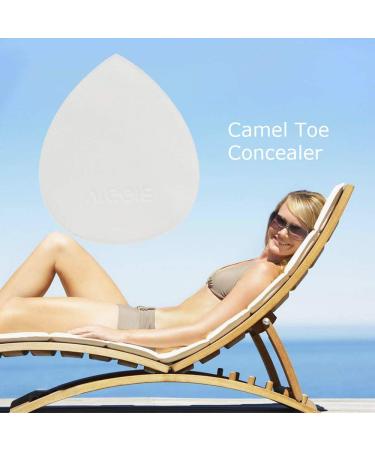 Silicone Camel Toe Concealer Reusable Traceless Invisible Adhesive for Women Leggings Swimwear Sweat Absorbent 1 count (Pack of 1) - Buy Online on GoSupps.com
