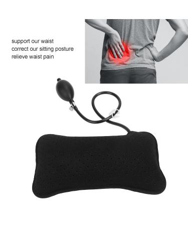 Acouto Inflatable Lumbar Pillow - Washable Breathable Portable Lumbar Support for Comfort Anywhere - Buy Online on GoSupps.com