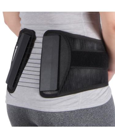 Ottobock The S.P.I.N.E. Adjustable Lower Back Brace with Pulley System - Lumbar Back Support Belt for Men and Women - Compression to Relieve Lower Back Pain & Spine Pressure  Large