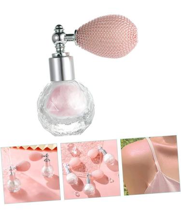 FOMIYES Glitter Eye Shadow High Gloss Dusting Hair Body Spray Glitter Face Highlighter Body Highlighter Spray Powder Miss Flash 7.5x7cm Pink - Buy Online on GoSupps.com