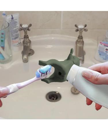 BUKISA Funny Toothpaste Cap - Pump Lid Squeezer with Fun President's | Toothpaste Gadgets for Tube Squeezing Toothpaste Accessories for Adult and Kids Bathroom Green - Buy Online on GoSupps.com