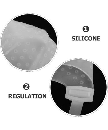 NUOBESTY Bonnet de Teinture en Silicone Blanc pour M ches Bonnet de Coloration Capillaire R utilisable D colorant R sistant la Chaleur Outil Professionnel pour Salon et Usage Maison - Buy Online on GoSupps.com