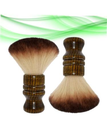 FRCOLOR 6 Pieces Hairdressing Brush Dust Brush for Face Barber Makeup Brush Urine Cleaner Wooden Brush Hair Removal Detergent Suite Dust Cloth Man Cleaning Brush Wood - Buy Online on GoSupps.com