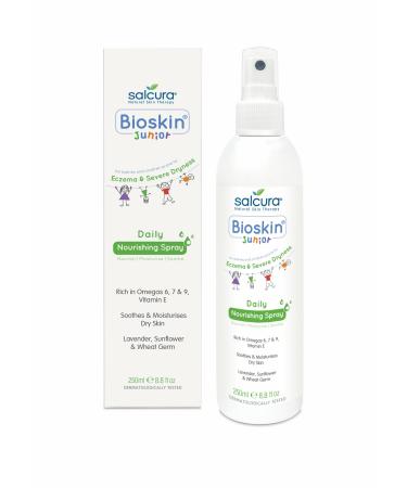Salcura Bioskin Junior Daily Nourishing Spray Moisturises Dry Itchy Skin 250ml 250 ml (Pack of 1)