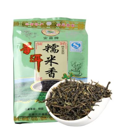 HELLOYOUNG 500g de th Pu'er chinois bio au parfum de riz gluant Un th vert authentique et original avec un arri re-go t sucr persistant Th pu-erh Pu'er Tea