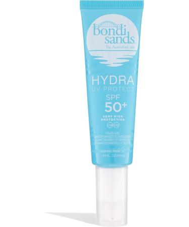 Bondi Sands Hydra UV Protect SPF 50+ Face Gel | Provides UVA & UVB Protection | Infused with ethically sourced algae | 50ml/1.69 FL OZ - Buy Online on GoSupps.com