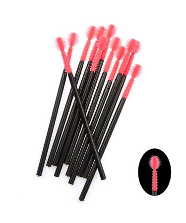 50PCS Disposable Silicone Eyelash Brush Wands - Spherical Makeup Applicators for Eyelash Extensions & Eyebrows | High-Quality Spoolie Brushes - Buy Online on GoSupps.com