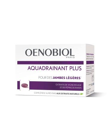 OENOBIOL - Dietary Supplements - Slimming - Aquadrainant Plus - Light Legs(1) - 15 Days Program - 1 Box of 45 Tablets