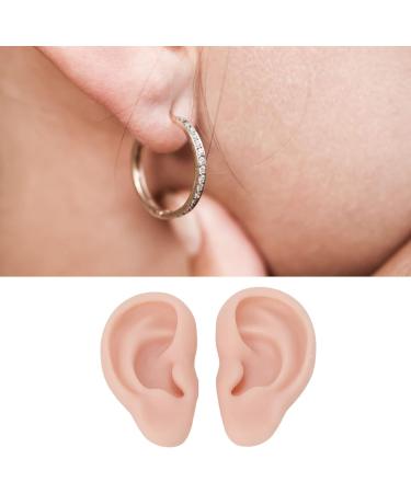 Silicone Flexible Human Ear Model - Medium Skin Color - Buy Online on GoSupps.com