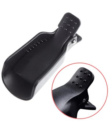 Akstore 10 PCS Nail Polish Remover Clips - Soak Off Gel & Acrylic Nail Art Caps (Black) - Buy Online on GoSupps.com