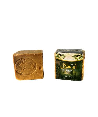 Al Kamal Defne - Aleppo Natrual Soap - 100% Olive Oil 190 Gram | Pure Handmade & Ultra-Moisturizing | Natural Fragrance-Free