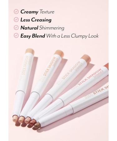 I M MEME Eyeshadow Stick - Long Wear Shimmer Shadow 005 Taupe Trinket | Blendable Creamy Formula for Beginners | Under Eye Makeup 0.03 Oz - Buy Online on GoSupps.com