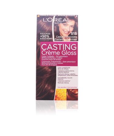 L'Or al Casting Cr me Gloss Hair Color - 600g Medium Brown (Casta o Medio) - 6 Pack | Shop Internationally - Buy Online on GoSupps.com