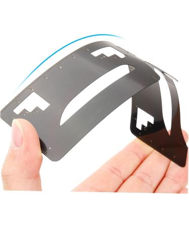 Hemoton 2pcs Eyebrow Ruler Brow Shaping Template Brow Shaping Ruler Brow Shaping Stencil Brow Template Brow Guide Ruler Eyebrow Stencil Eyebrow Makeup Tools Brow Makeup Supplies 20x4.8cm As Shown - Buy Online on GoSupps.com