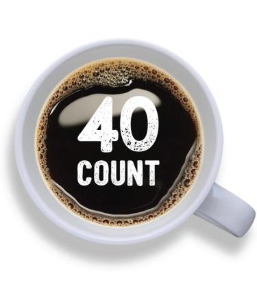 Mark&Son Premium Selections K Cups Coffee - Recyclable K Cups Capsules for Keurig Brewers Arabica Roasted Coffee Only - (Black 40 Count) Black 1 count (Pack of 40) - Buy Online on GoSupps.com