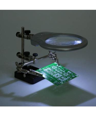 Portable LED Lighted Magnifier Magnifier Helping Magnifier for Reading Aids Magnifiers Antique Hobby Observation Full of Stars - Buy Online on GoSupps.com