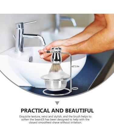 Beavorty Bart's Brush Halter Razor Neck Brush Set - Travel Shaving & Beauty Products Metal Train Free Steel - International Shipping Available - Buy Online on GoSupps.com