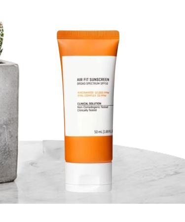 Sunscreen For Face SPF50 Sports Sun Protection Water Resistant Lightweight Portable 50ml Skin Care for Women Running Swimming Outdoors