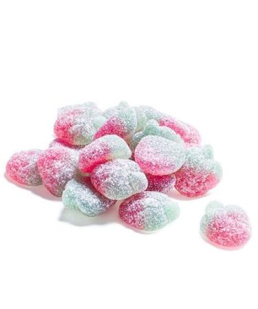 Matthijs 1kg of matthijs Vegetarian Fruit Rubber and Vegetarian Acid Strawberries in a Bag