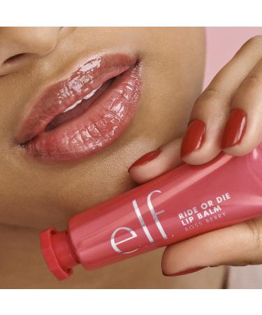 E.L.F. Ride Or Die Lip Balm - Boss Berry 0.42 oz | Moisturizing & Nourishing - Buy Online on GoSupps.com