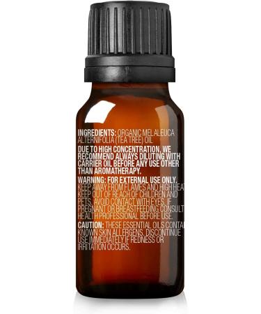 Cliganic 100% Pure Tea Tree Essential Oil 10ml - Natural Healing & Skin Care - Buy Online on GoSupps.com