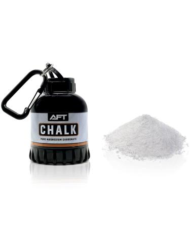 Sports Chalk (On-The-Go) by Arlu Fitness Tech - Gym Chalk, Rock Climbing Chalk, Gymnastics Chalk. Portable, Easy to use and Easy to Refill Container. Less Mess, Premium Grade Chalk with no fillers
