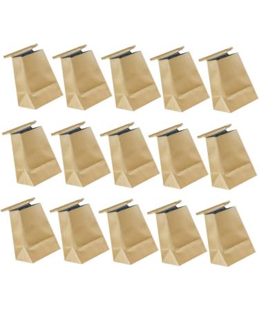 Disposable Vomit Bags 75 pcs - Light Brown Travel Kraft Paper Bags - Buy Online on GoSupps.com