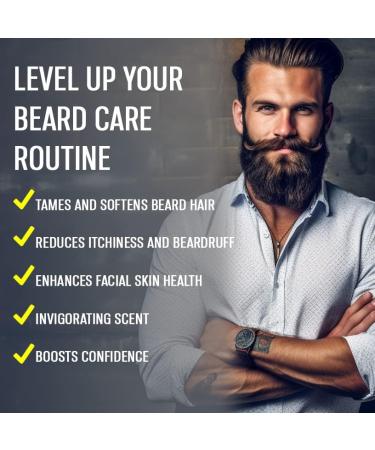 KT Valley Co. Beard Wash with Dead Sea Salt Vitamin B5 Argan & Jojoba Oil - Made in Canada | Refreshing Orange and Spearmint Scent | Experience the Ultimate Beard Care with Nourishing and Strengthening Properties | Deeply Cleanses Conditions and Softens F - Buy Online on GoSupps.com