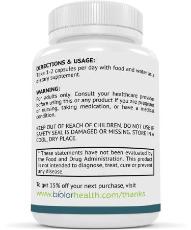 Biolor Magnesium Complex Supplement Full Spectrum Magnesium Blend Magnesium Glycinate with Malate Citrate Taurinate and Gluconate - High Absorption Magnesium Supplement Magnesium Complex Capsules - Buy Online on GoSupps.com