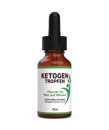 Ketogen Drops - V2022 | Keto Drops High Dose | 10 ml content per bottle (1x)