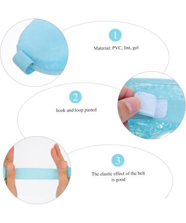Beavorty 1pc Cold Compress Hot Compress Eye Mask Cooling Patch Eye Mask Eye Shades for Sleep Cooling Eye Compress Eye Pad Heat Eye Ice Eye Hot and Cold Compress Travel Ice Bag Blue 20X10X1CM - Buy Online on GoSupps.com