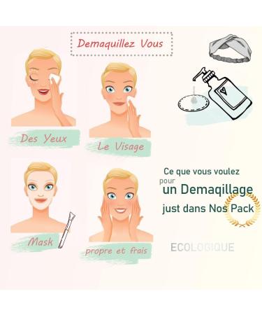 Comffy Washable Makeup Remover Cotton Pads Organic Cotton Makeup Remover Pads Bamboo Makeup Remover Pads Makeup Remover Wipe Towel - Pack of 19 (A) - Buy Online on GoSupps.com