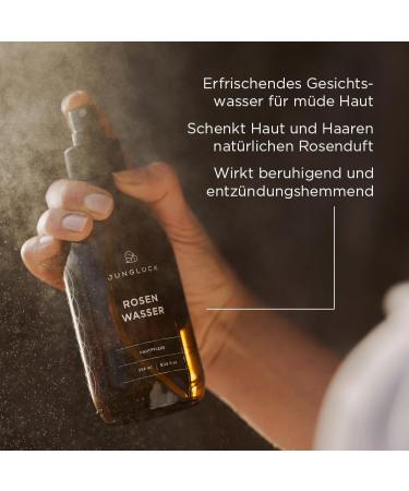 JUNGL CK Rose Water | Natural Skin & Hair Scent | Pore Cleansing | International Shipping - Buy Online on GoSupps.com