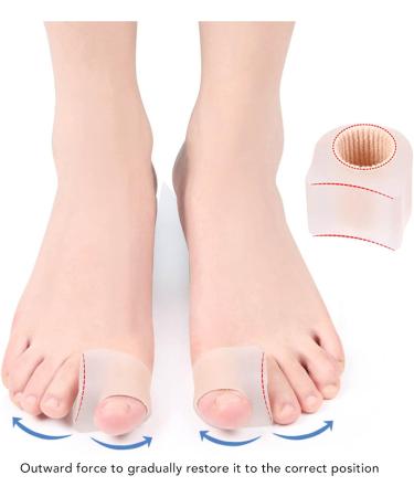 3 Pair Toe Separator Bunion Pads & Corrector - Prevent Friction, Safe Deformation Spacers for Blisters & Calluses - Buy Online on GoSupps.com