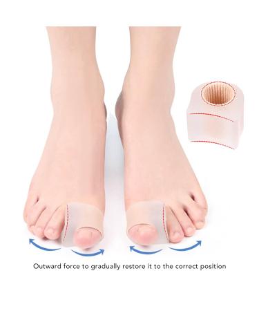 3 Pair Toe Separators 6PCS - SEBS/Nylon Material for Bunion Corrector and Toe Deformation Prevention - Buy Online on GoSupps.com