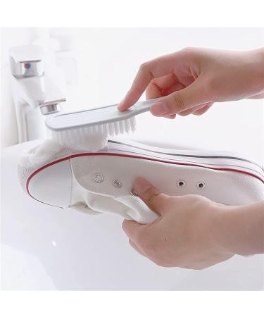 Home Shoes Brushes Boots Shoe Brush Cleaner Household Cleaning Sports Shoes Shoe Cleaning Strong Plastic Bristles Bathroom Tool Brush(Random Color) - Buy Online on GoSupps.com