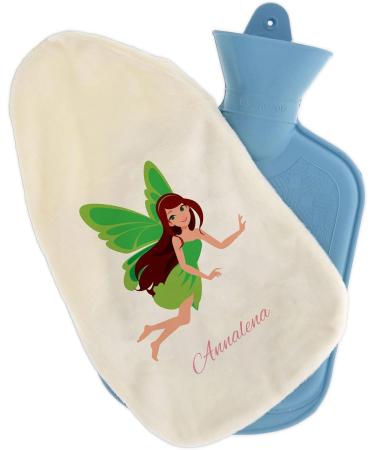 Personalized Hot Water Bottle with Custom Cover | Cozy Heat Bottle Gift for Children & Adults (800 ml) - Buy Online on GoSupps.com