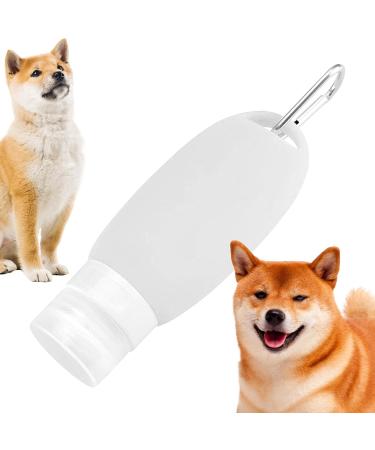 Dog Food Tube Food Tube For Dog 90 Ml Silicone Travel Bottle For Toiletries Leak Proof Refillable Squeezable Containers Dogs Refillable Tubes With Carabiner Water Hose For Pets Transparent - Buy Online on GoSupps.com