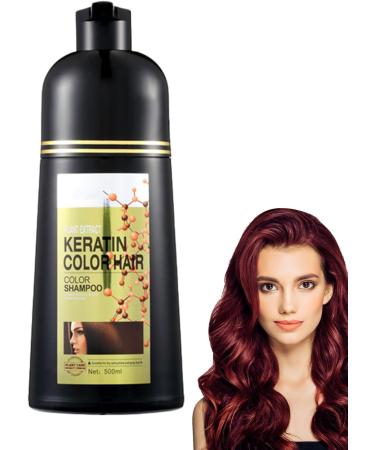Zankie Silver gray hair color shampoo natural hair color shampoo 6in1 hair dye covers gray hair longlasting color shampoo for men and women for gray hair 500 ml - Buy Online on GoSupps.com