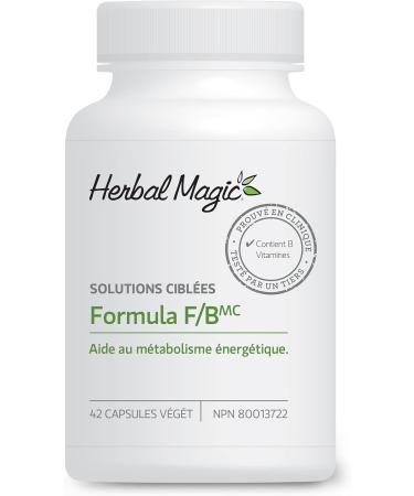 Herbal Magic Formula F/B Energy Metabolism Supplement Non-GMO Vegetable Capsule with Vitamins and Minerals Gluten-Free Vegan - Buy Online on GoSupps.com