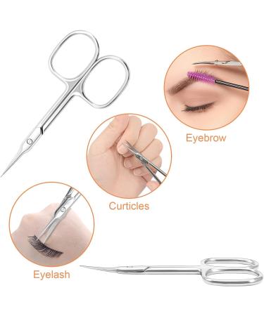 CGBE Extra Fine Curved Blade Cuticle Scissors - Professional Manicure Tool for Cuticle Care, Eyebrows, Eyelashes, and Dry Skin - Super Slim Design with Precise Pointed Tip - Buy Online on GoSupps.com