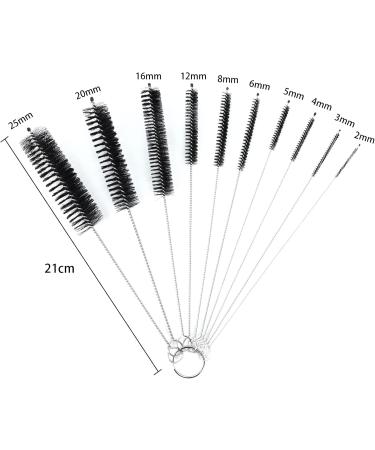Straw Cleaning Brush 10 Pcs 8.2inch Pipe Cleaner Set for Wine Glasses Water Bottles Cleaning Tool - Buy Online on GoSupps.com