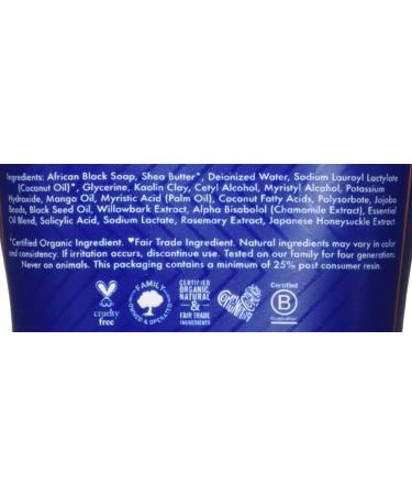 SheaMoisture Men Facial Wash & Scrub | African Black Soap & Shea Butter 4 fl oz - Buy Online on GoSupps.com