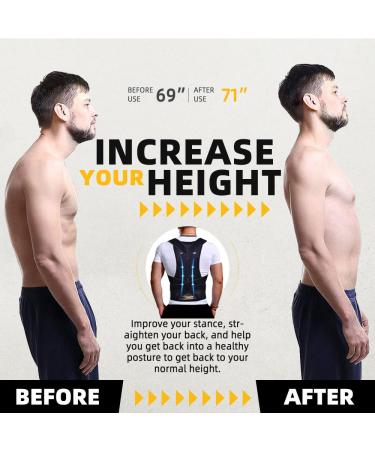 ZSZBACE Posture Corrector: Adjustable Back Straightener for Women and Men - Upper & Lower Back Brace for Neck and Shoulder Pain Relief - Buy Online on GoSupps.com
